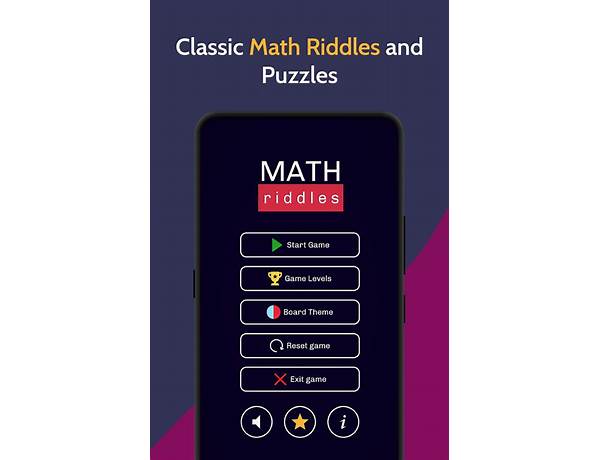 Math Riddles for Android - Download the APK from Habererciyes